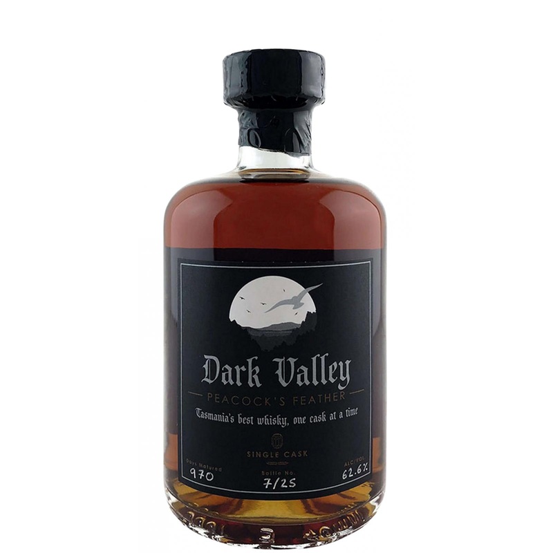 Dark Valley Peacocks Feather DVW Single Cask Single Malt Whisky | 500ML