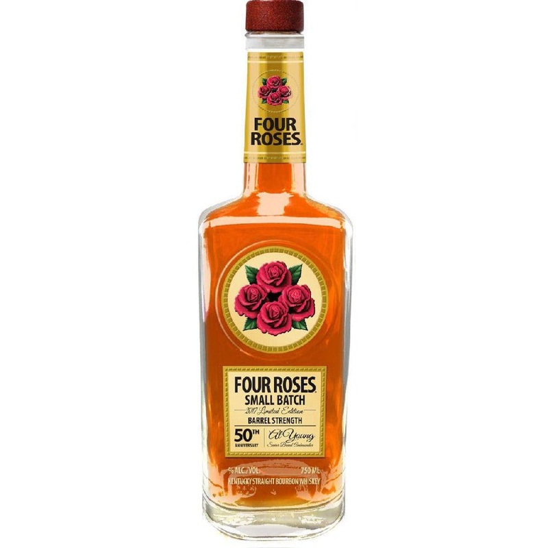Four Roses '50Th Anniversary Al Young Limited Edition Small Batch Barrel Strength Kentucky Strait Bourbon Whiskey 750ml