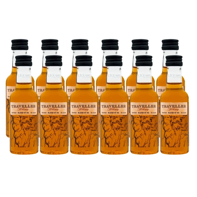 Traveller Blend No.40 Whiskey 12 Pack 50ml