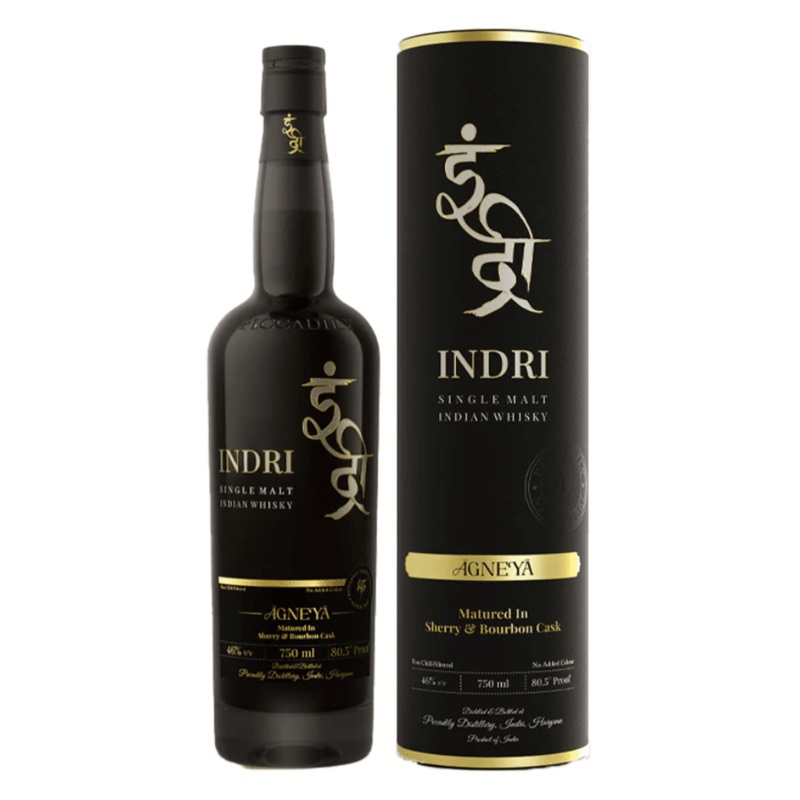 Indri Agneya Single Malt Indian Whisky