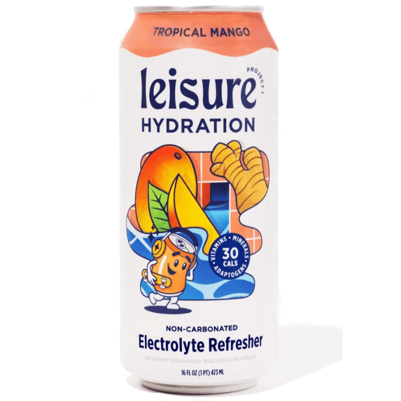 LEISURE Mango Ginger Electrolyte Refresher