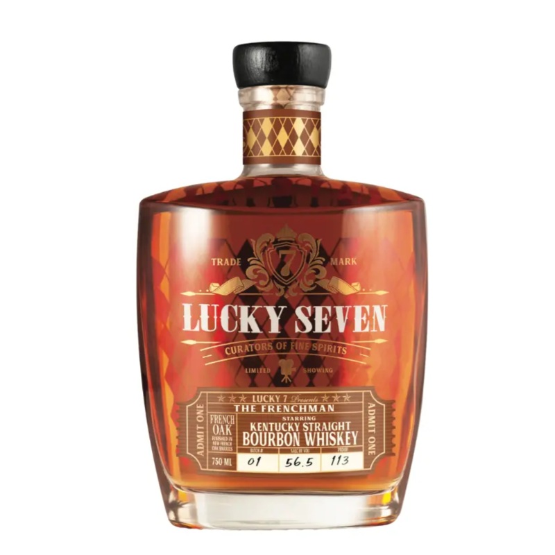 Lucky Seven The Frenchman French Oak Straight Bourbon Whiskey