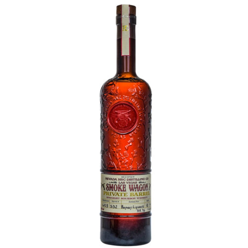 Smoke Wagon Private Barrel Bourbon Whiskey - 750ml