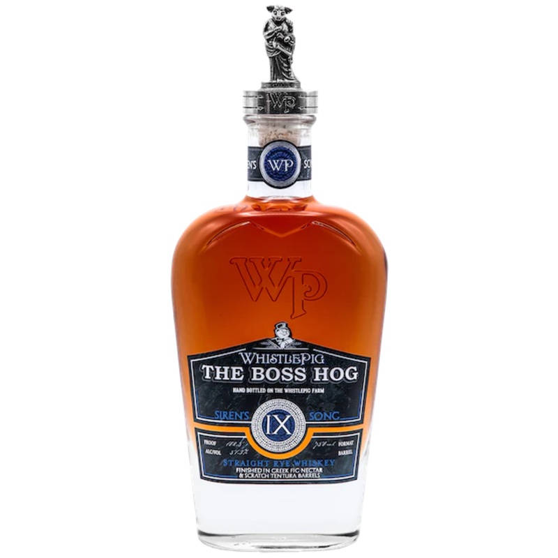 Whistlepig The Boss Hog Ix Siren's Song Straight Rye Whiskey Limited Release 750ml
