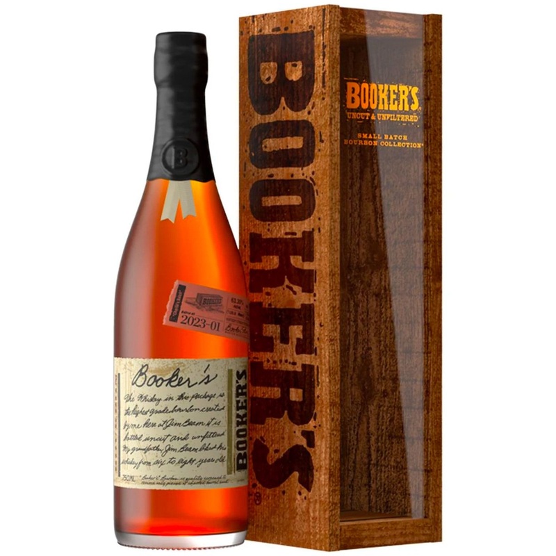 Booker's 2023-01 "Charlie's Batch" Kentucky Straight Bourbon Whiskey