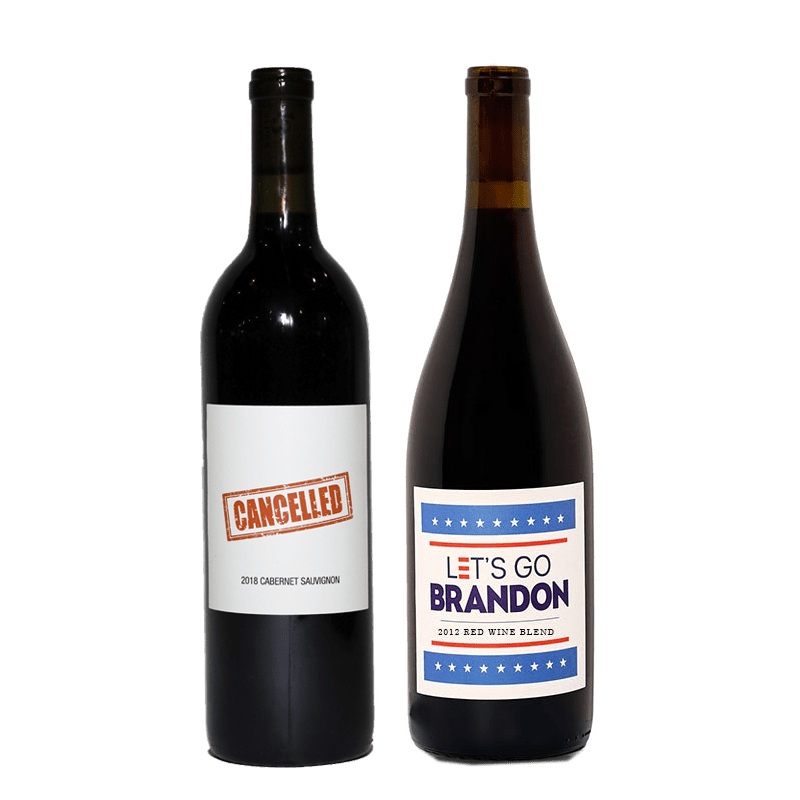 Cancelled Cabernet Sauvignon & Let's Go Brandon Red Blend 6 Pack