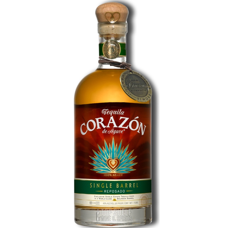 Corazon Single Barrel Reposado Aged in Blanton's Bourbon Barrels