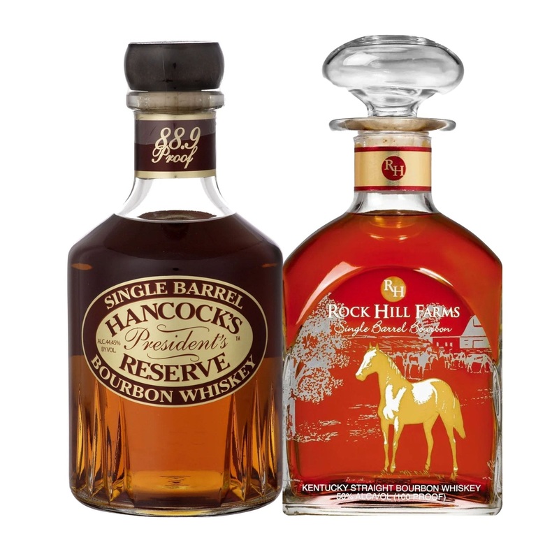 Hancock's President's Reserve & Rock Hill Farms Bourbon Whiskey Bundle