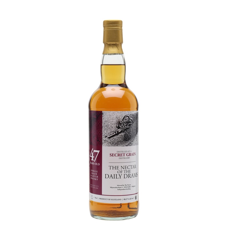 Secret Grain 1973 47 Year Old Daily Dram Single Grain Scotch Whiskey | 700ML