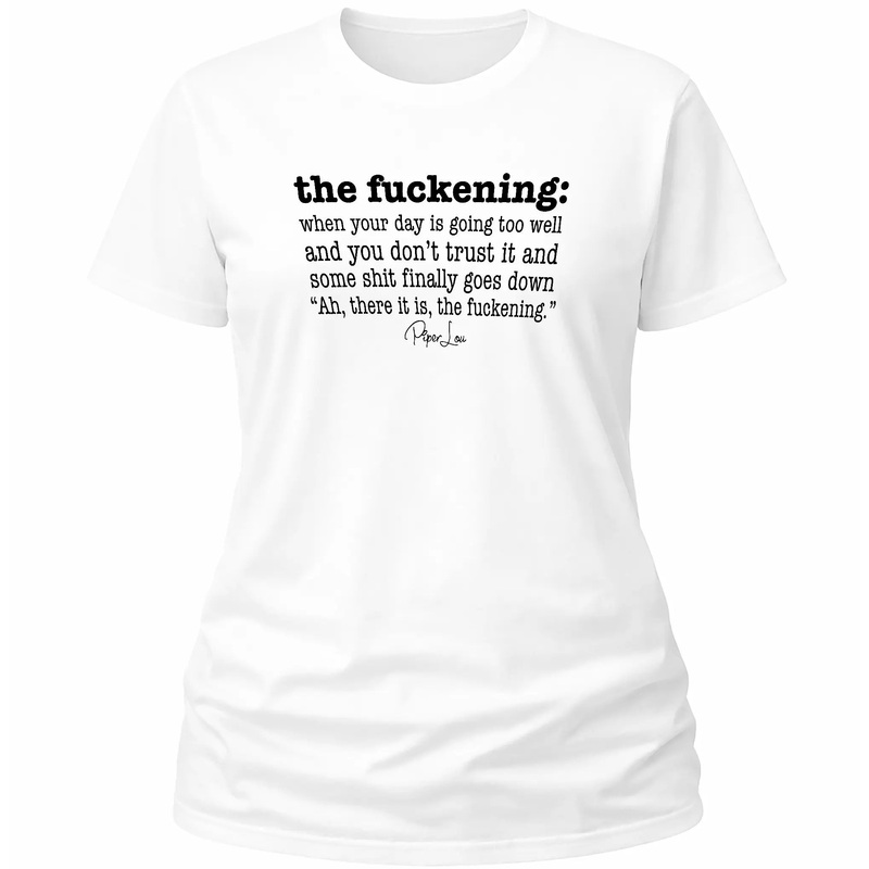 The Fuckening - Classic Tee White
