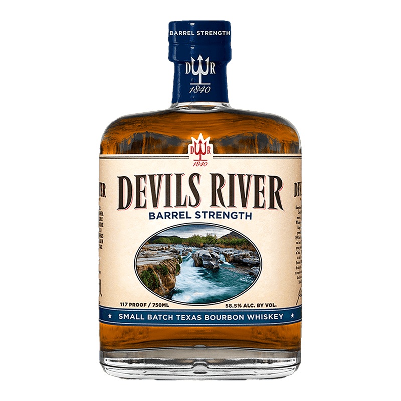 Devil's River Barrel Strength Bourbon Whiskey 750mL