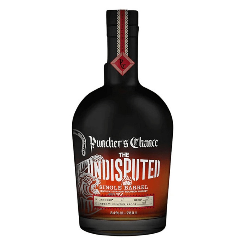 Puncher's Chance Straight Bourbon the Undisputed Single Barrel 750ml