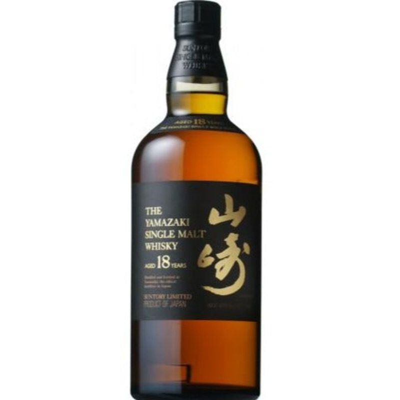 Yamazaki 18 Year Single Malt Japanese Whiskey 750m