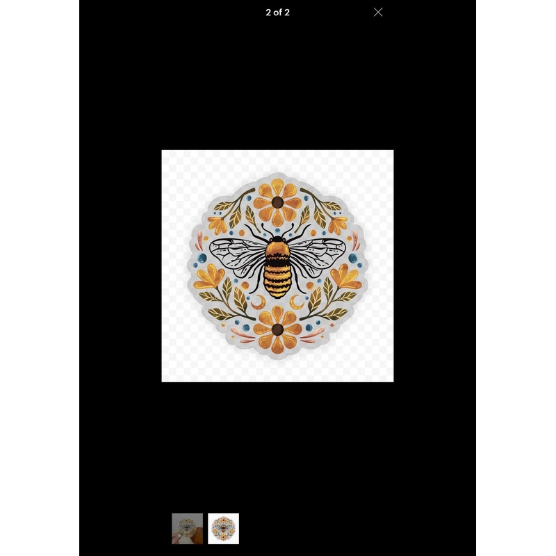 BIG MOONS, Sticker Bee