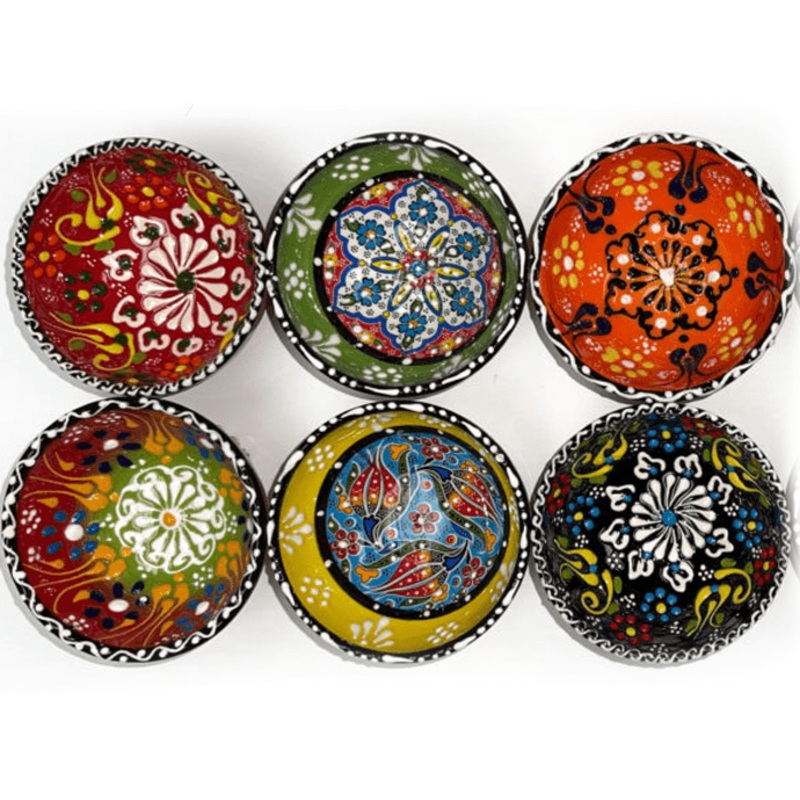 Hand Painted Porcelain Turkish Dipping Bowl