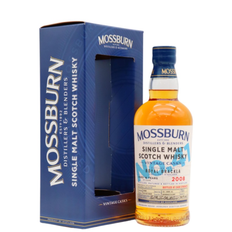Royal Brackla Mossburn Vintage Cask Batch #41 16 Year Old 2008 Vintage Single Malt Scotch Whisky | 700ML