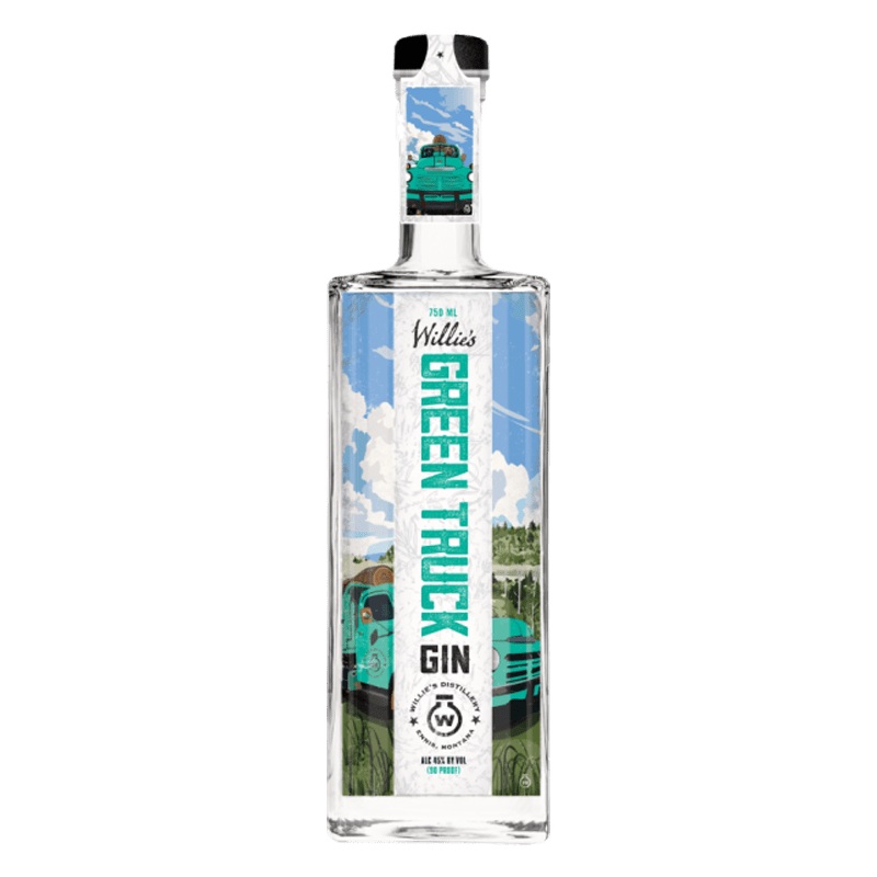 Willie's Distillery Green Truck Gin 750mL