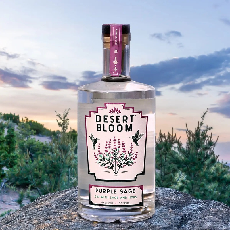 Desert Bloom Purple Sage Gin