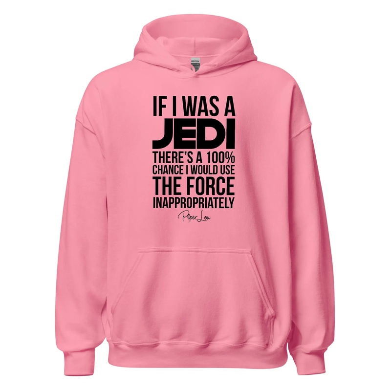 If I Was A Jedi - Graphic Hoodie White