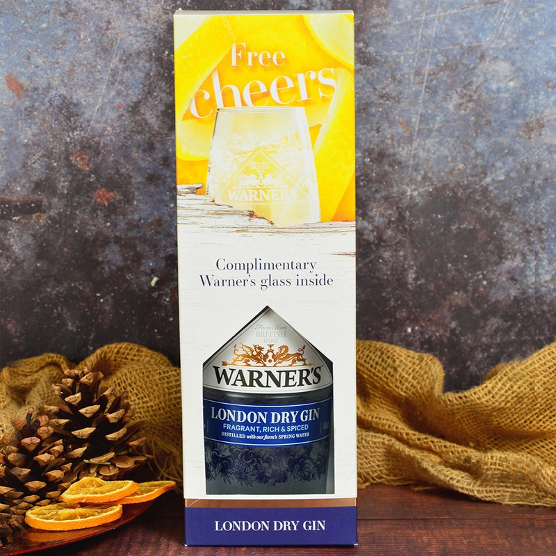 London Dry Gin with FREE tumbler