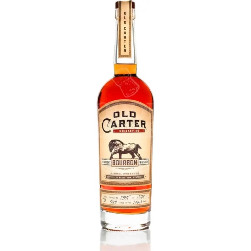 Old Carter Straight American Whiskey 12 Year Single Barrel #1 134.9 Proof