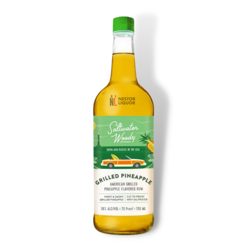 Saltwater Woody Grilled Pineapple American Rum 750ml
