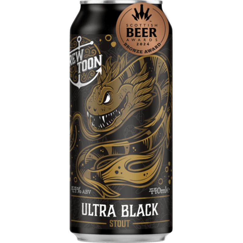 Ultra Black Stout - Brew Toon