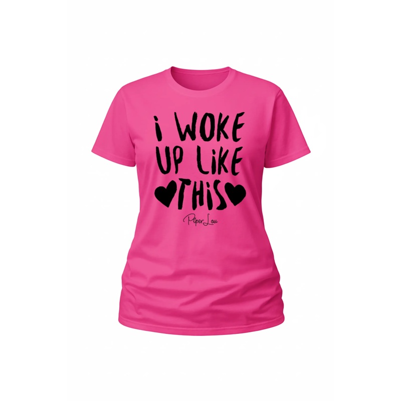 I Woke Up Like This - Classic Tee White