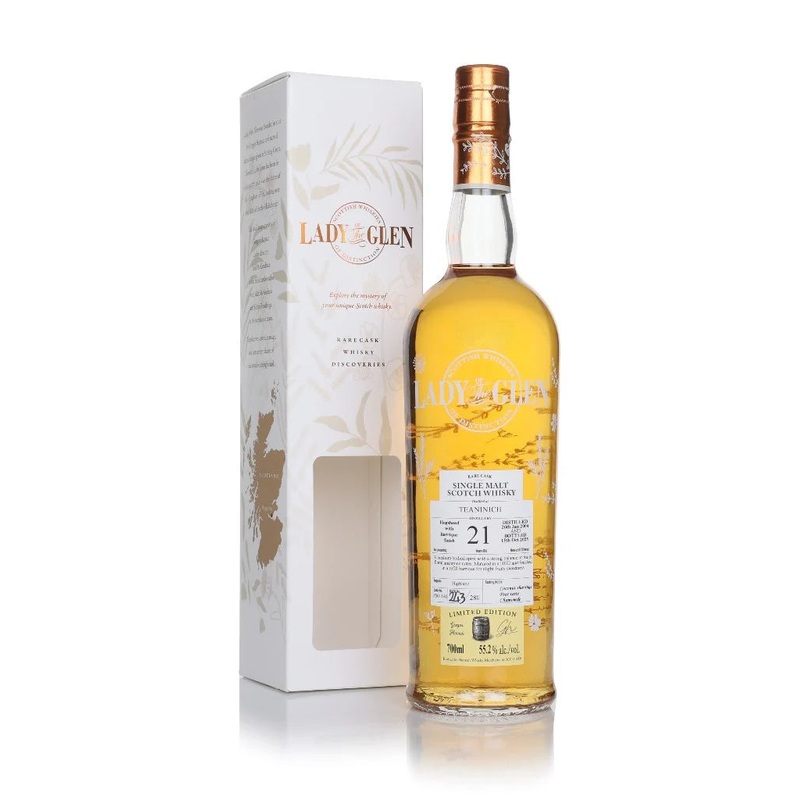 Teaninich 21 Year Old 2004 Cask #301146 - Lady of the Glen (Hannah Whisky Merchants) Single Malt Scotch Whisky | 700ML