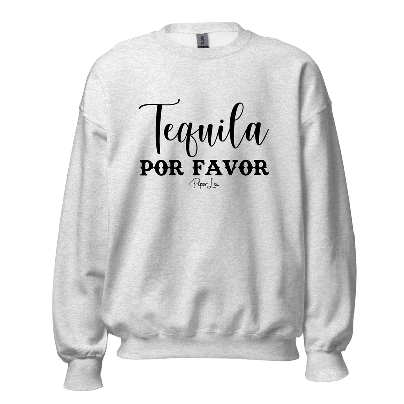 Tequila Por Favor - Crewneck Sweatshirt White