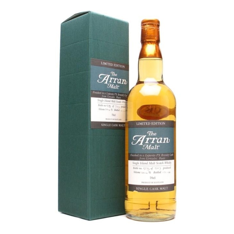 Arran Finished in Lepanto PX Brandy Cask (B.2006) 59.4% ABV Scotch Whisky | 700ML