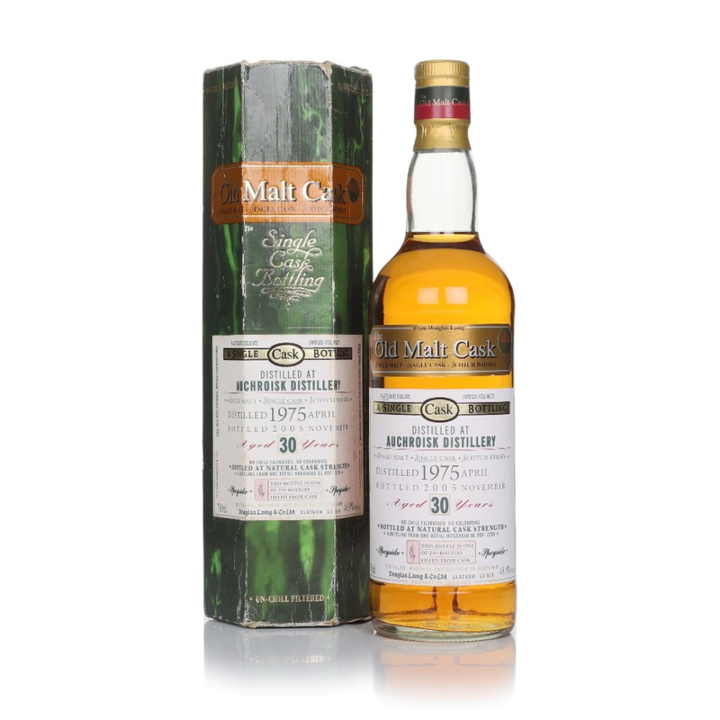 Auchroisk 30 Year Old 1975 - Old Malt Cask (Douglas Laing) Single Malt Scotch Whisky | 700ML
