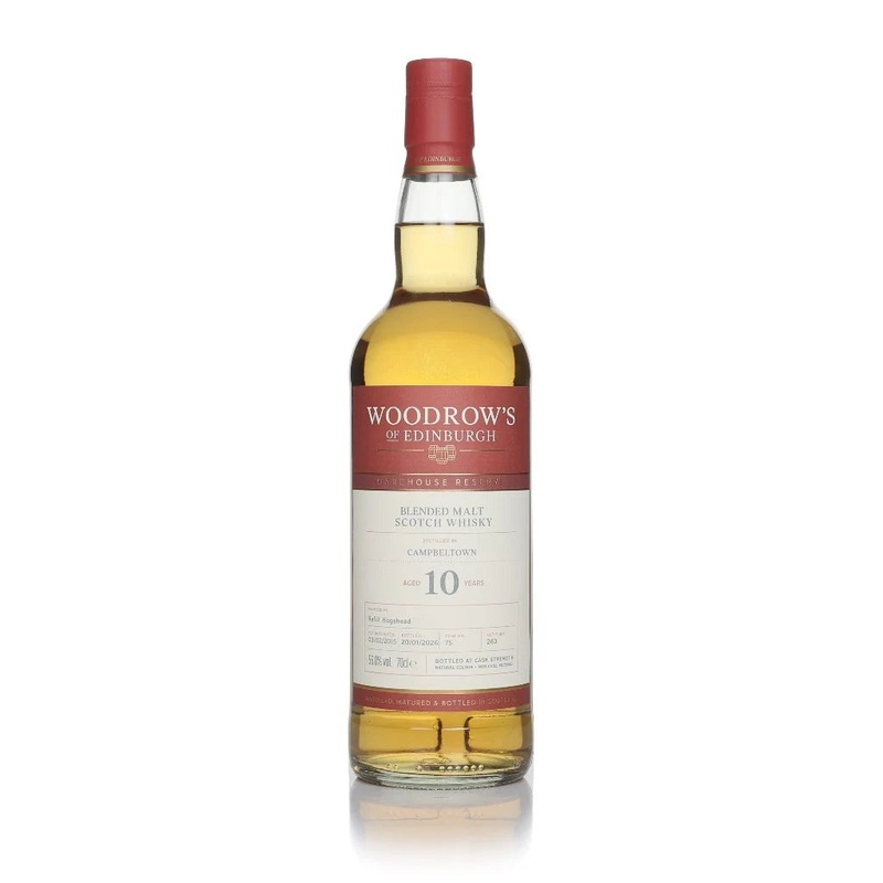 Campbeltown 10 Year Old 2015 Cask #75 - Woodrow's of Edinburgh Blended Malt Scotch Whisky | 700ML