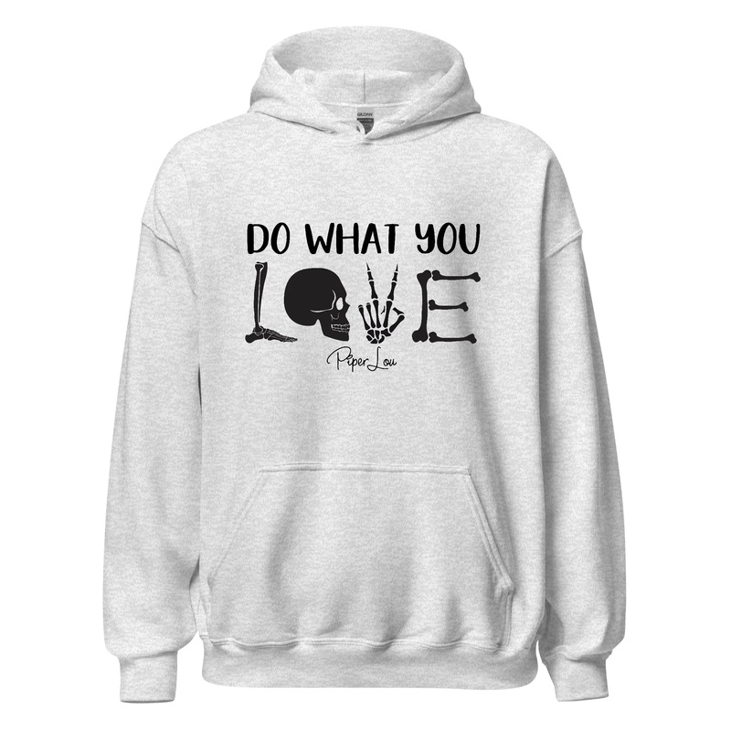 Skeleton Love - Graphic Hoodie White