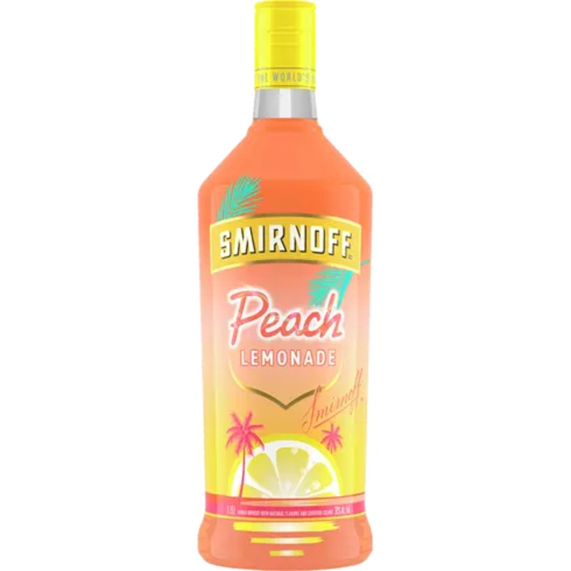 Smirnoff Peach Lemonade Vodka - 1.75L