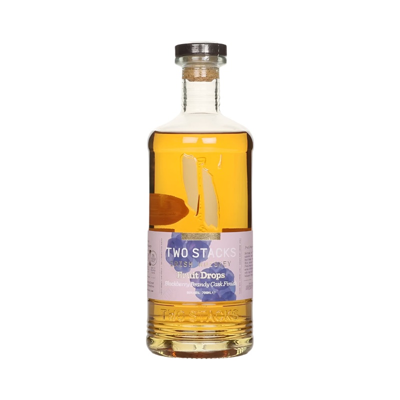Two Stacks Blackberry Brandy Cask Finish - Fruit Drops Irish Whiskey | 700ML