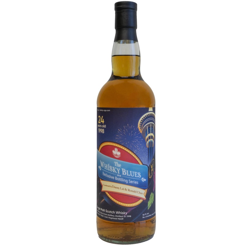 Glen Grant 1998 The Whisky Blues Exclusive Bottling Series 24 Year Old Single Malt Scotch Whisky | 700ML