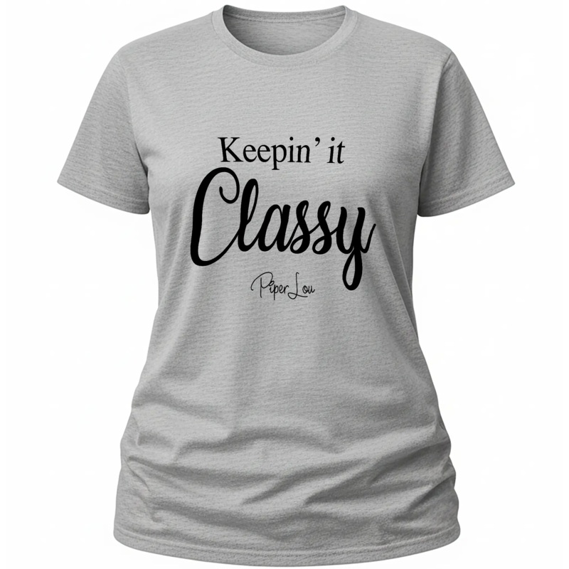 Keepin It Classy - Classic Tee White