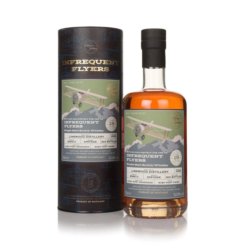 Linkwood 15 Year Old 2008 Cask #804813 Infrequent Flyers Single Malt Scotch Whisky | 700ML