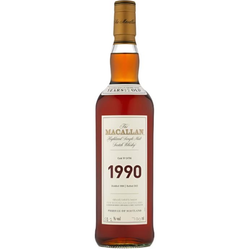 Macallan Fine & Rare Cask # 24706 2020 Release 1990 Scotch Whiskey
