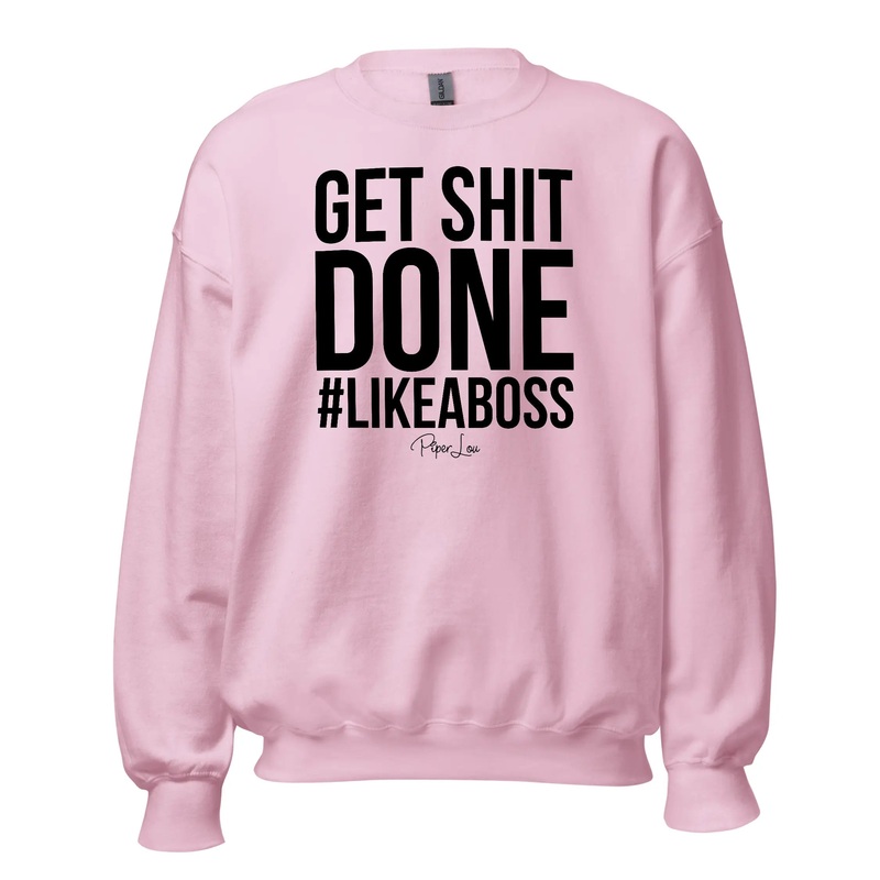 Get Shit Done - Crewneck Sweatshirt White