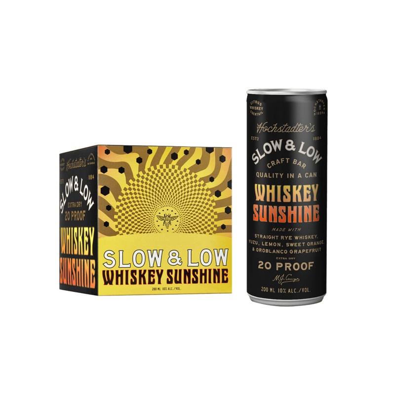 HOCHSTADTER'S Slow & Low Whiskey Sunshine 4 Pack