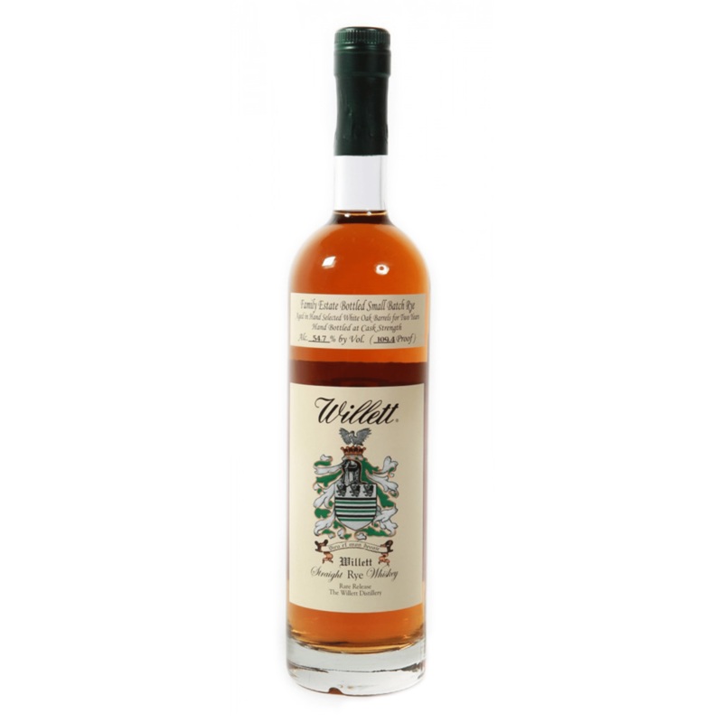 Willett Straight Rye Whiskey 750ml