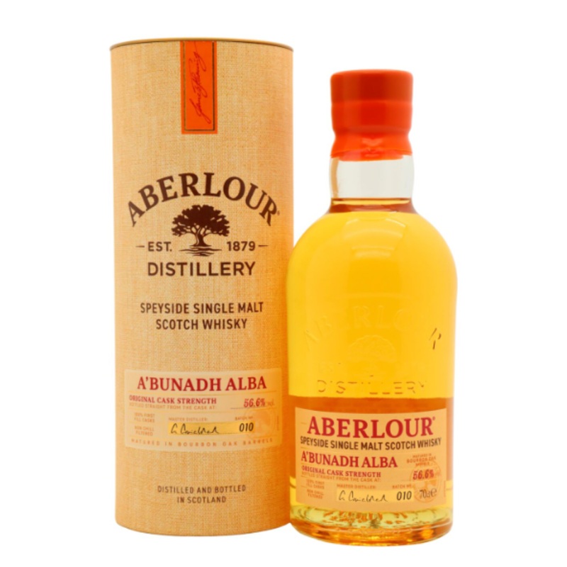 Aberlour A'Bunadh Alba - Cask Strength Batch #010 Single Malt Scotch Whisky | 700ML