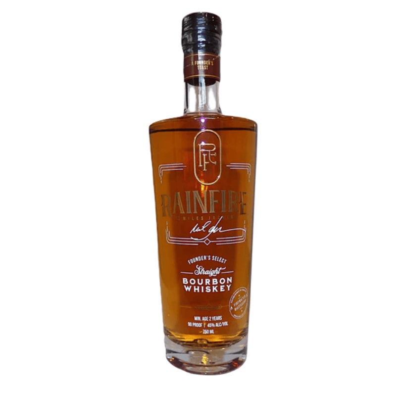 Firewater Distillery Rainfire Founders Select Straight Bourbon Whiskey 750mL