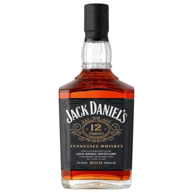 Jack Daniel's 12 Year Old Batch 4 Tennessee Whiskey 107 Proof