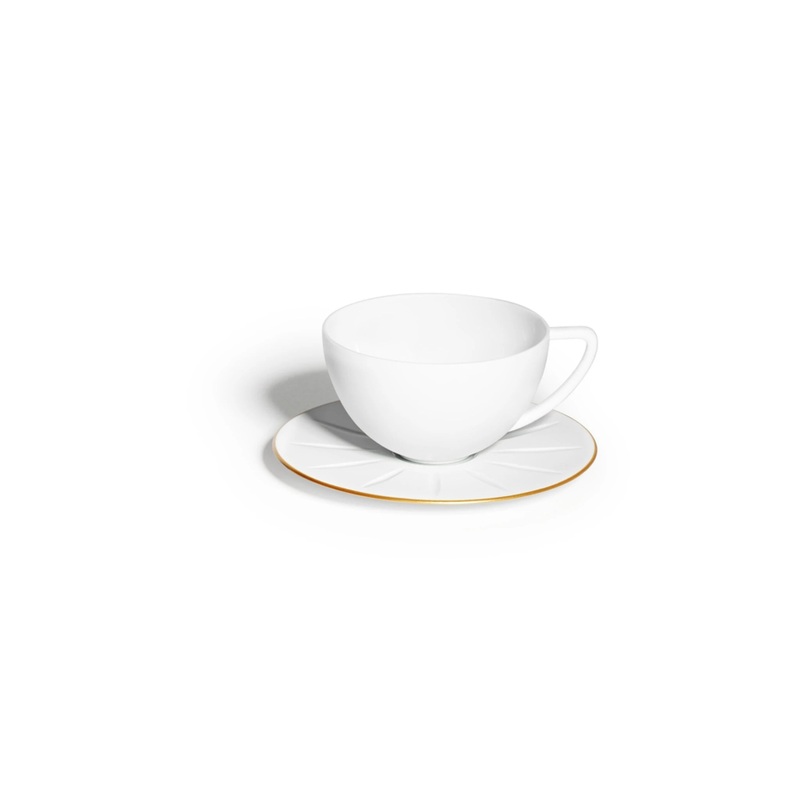 Light of Time - Set of 2 Tea Cups and Saucers