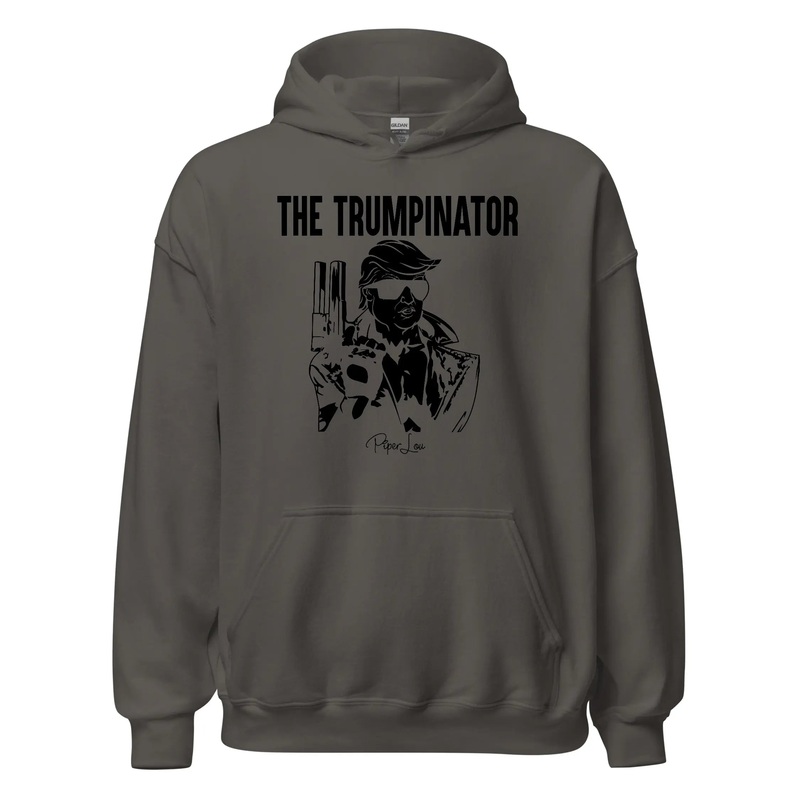 Trumpinator - Graphic Hoodie White