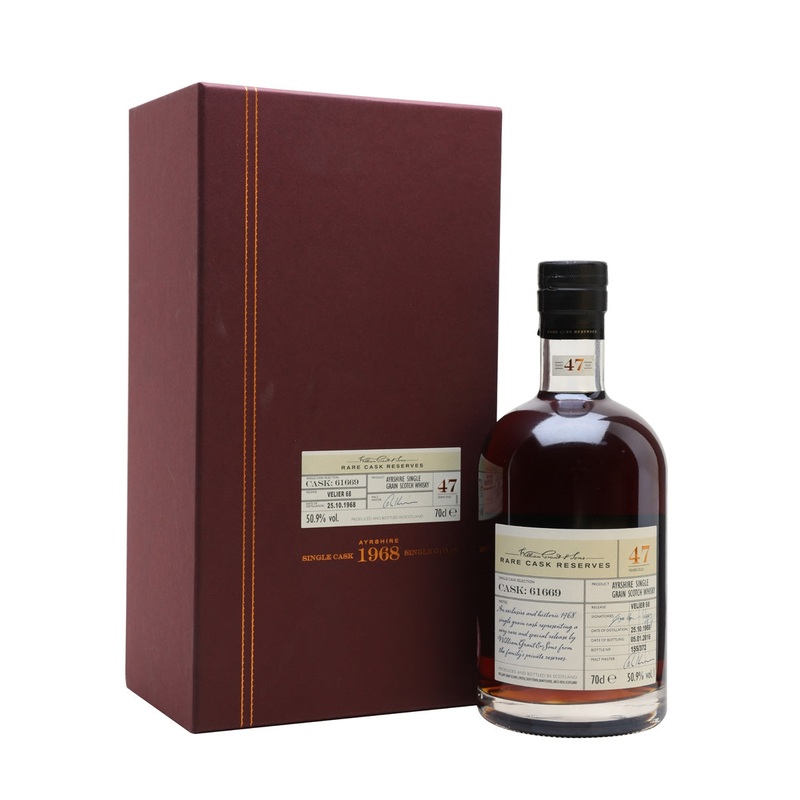 Girvan 1968 47 Year Old Sherry Cask Velier 70th Single Grain Scotch Whisky | 700ML