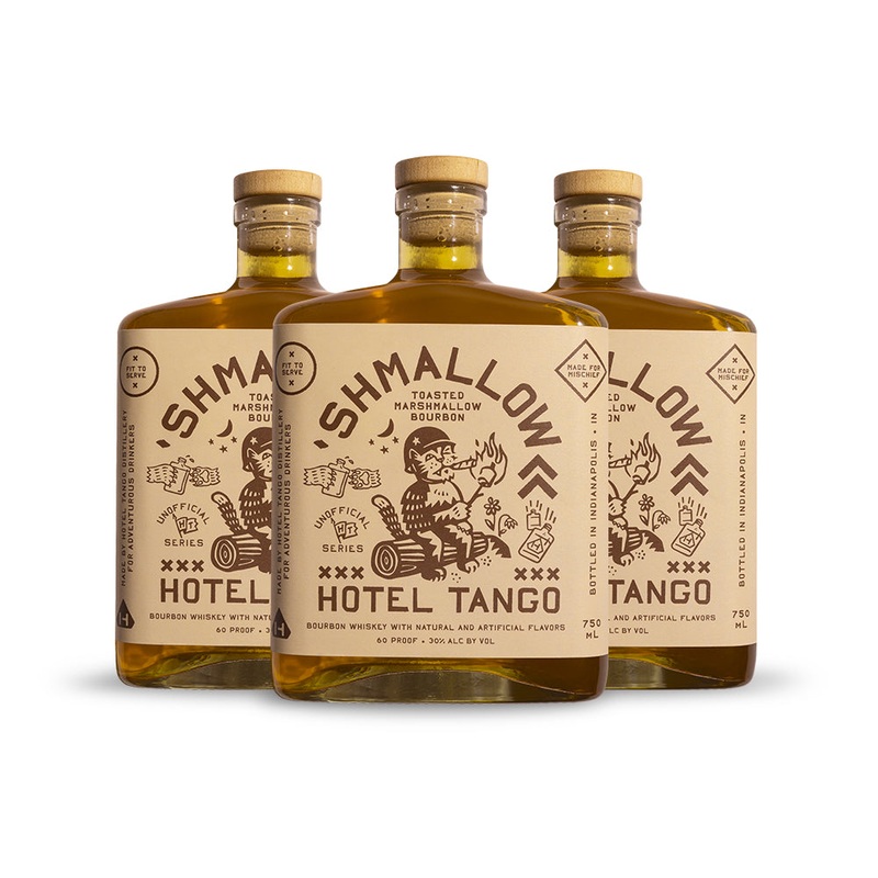 Hotel Tango Shmallow Bourbon Whiskey (3) Bottle Bundle